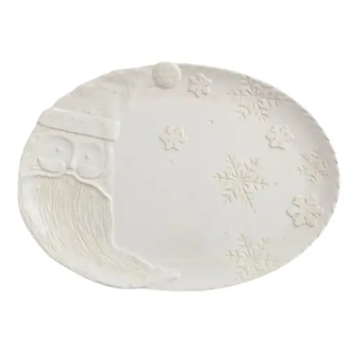 [180987-TT] Santa Platter 12x16.5in