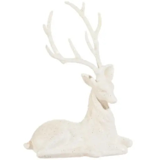 [181087-TT] Glittered Deer White 14n