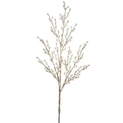 [181097-TT] Glitter Pearl Spray Champagne 33in