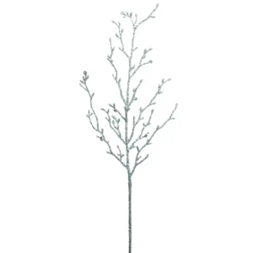 [181100-TT] Coral Glittered Branch Blue 28in