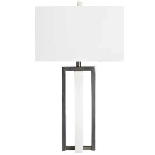 [181314-TT] Wylie Marble & Bronze Table Lamp 29.5in