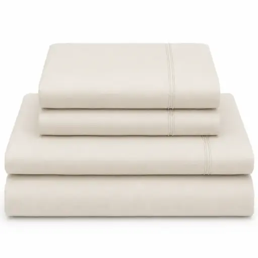 [181587-TT] Classico Sheet Set Ecru Queen 4pc