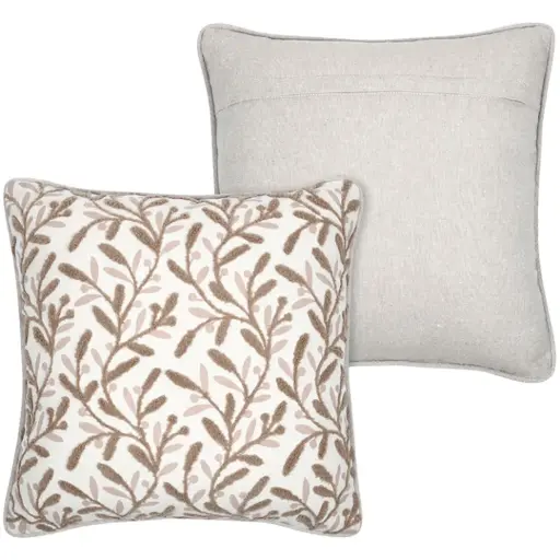 [181496-TT] Ombrage Pillow Natural 16x16in