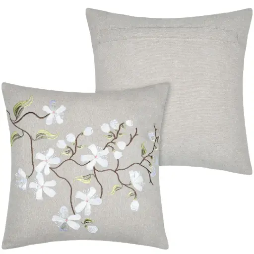 [181514-TT] Spring Pillow Natural 16x16in