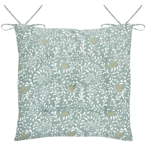 [181518-TT] Shanna Chair Pad Sage 15x15in