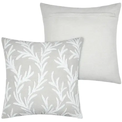 [181657-TT] Azuria Coral Outdoor Pillow Natural 18x18in