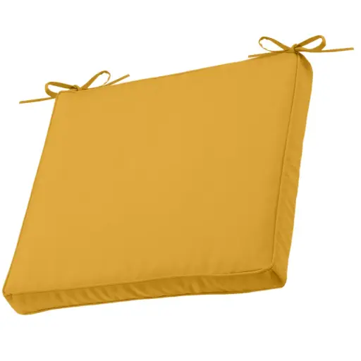 [181670-TT] Hawaii Outdoor Chair Pad Yellow 16x16in