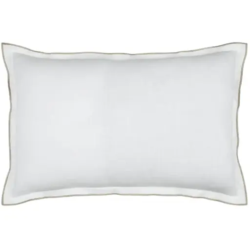 [182221-TT] Helios Bolster Pillow White 16x24in