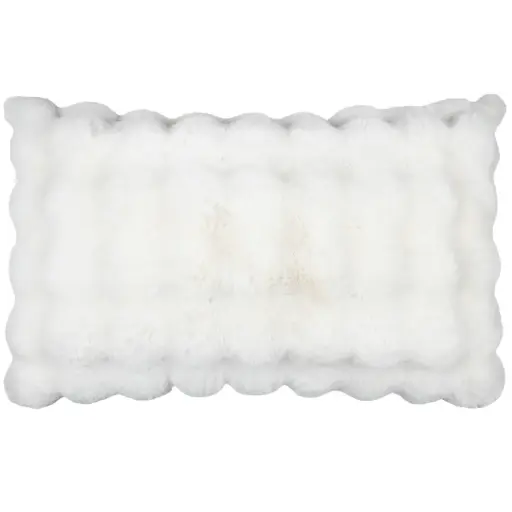 [182235-TT] Nebraska Bolster Pillow Ecru 20x32in