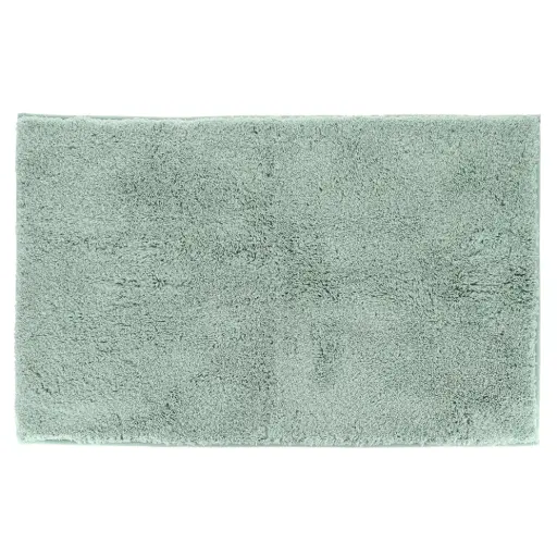 [182414-TT] Tufted Bathmat Aqua 20x32in