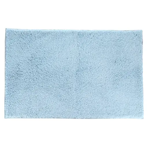 [182419-TT] Tufted Bathmat Sky Blue 20x32in