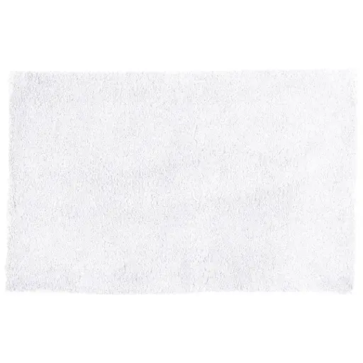[182420-TT] Tufted Bathmat White 20x32in