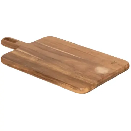 [182436-TT] Acacia Cutting Board with Handle18x10in