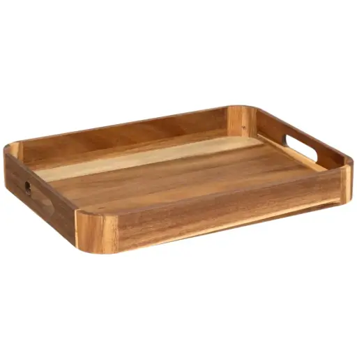 [182437-TT] Acacia Serving Tray 16x12in