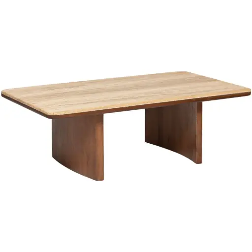 [182500-TT] Jivan Travertine Coffee Table