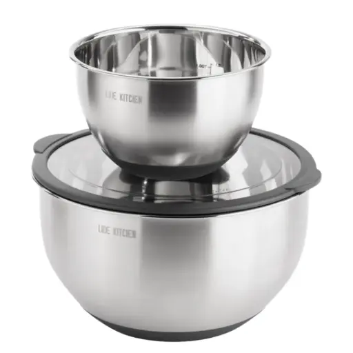[182679-TT] Stainless Steel Mixing Bowls 2pc