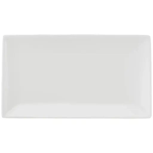 [182684-TT] Serving Platter White 13x7.5in