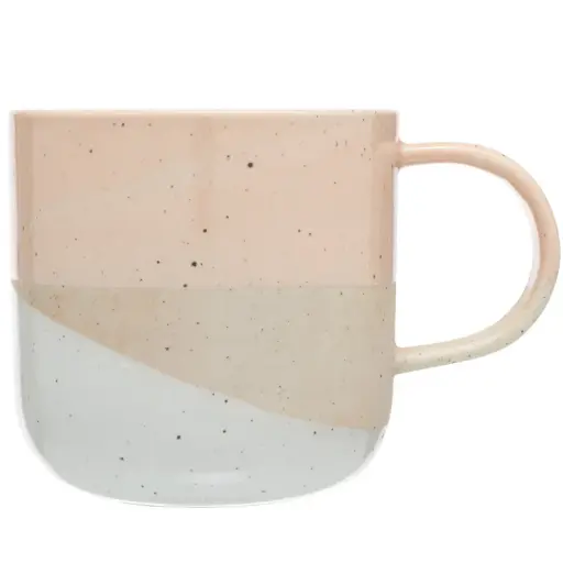 [182690-TT] Layered Dip Mug Pink