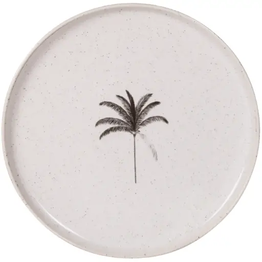[182745-TT] Palm Dinner Plate