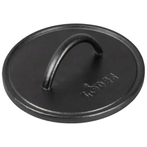 [182797-TT] Lodge Cast Iron Grill Press 8in