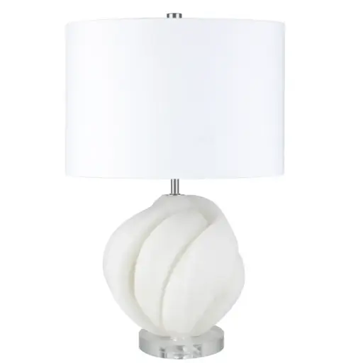 [182836-TT] Goshen Quartz Table Lamp 21in
