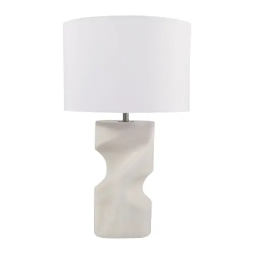 [182838-TT] Laramie Quartz Table Lamp 25in