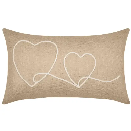 [182927-TT] Josepha Pillow Jute 14x24in