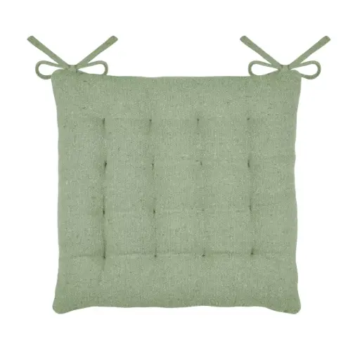 [182952-TT] Monaco Chair Pad Sage 16in