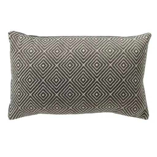 [183093-TT] Verano Outdoor Pillow Charcoal Gray 12x20in
