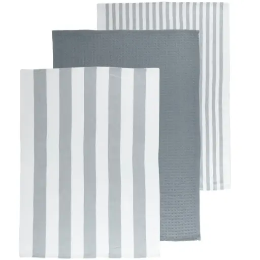 [183115-TT] Marra Kitchen Towel Nova Blue 20x29in 3pc
