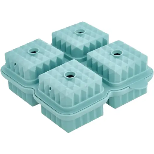 [183203-TT] Silicone Prism Ice Mold 4pc