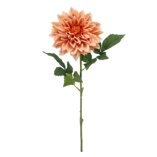 [183356-TT] Dahlia Spray Peach 30in