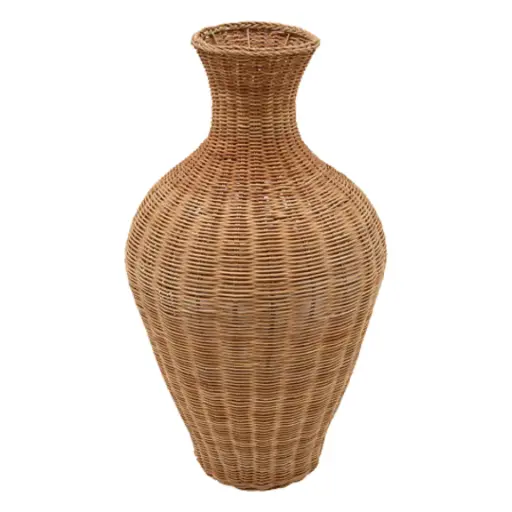 [183466-TT] Melia Rattan Vase 28in
