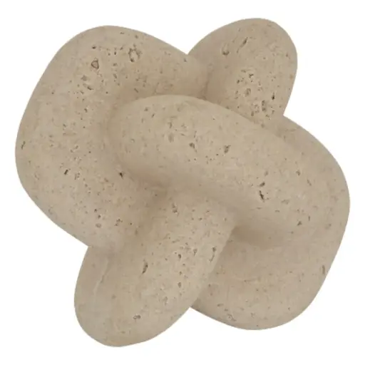 [183479-TT] Resin Knot Accent Beige 5.5in