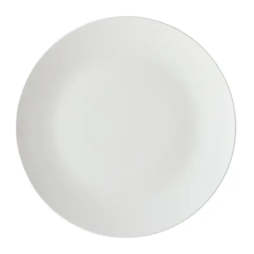 [183564-TT] Coupe Side Plate White