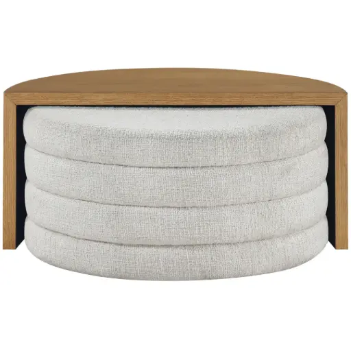 [183583-TT] Florence Nesting Cocktail Table Brown