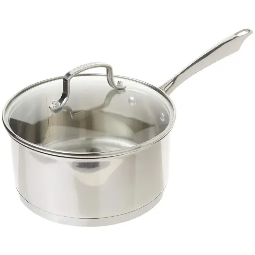 [183638-TT] Cuisinart Stainless Steel Saucepan with Cover 