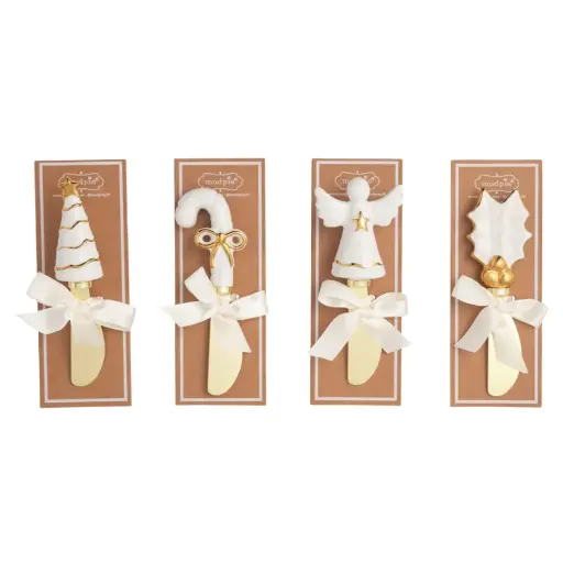 [183774-TT] Holly Spreader Gold Assorted 1pc