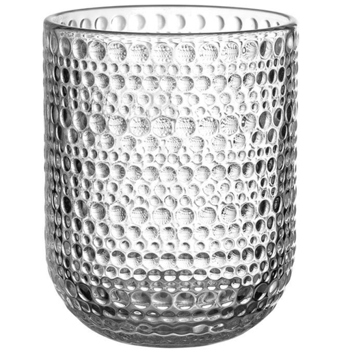 [184058-TT] Dots Low Glass Tumbler