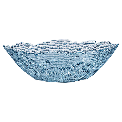 [184079-TT] Roche Serving Bowl Blue 11in