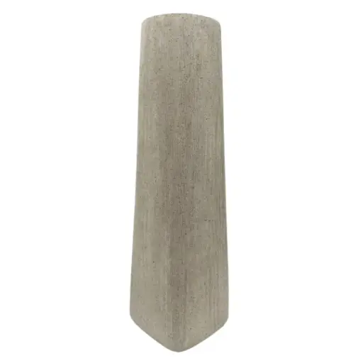 [184332-TT] Resina Vase Beige 5x16in