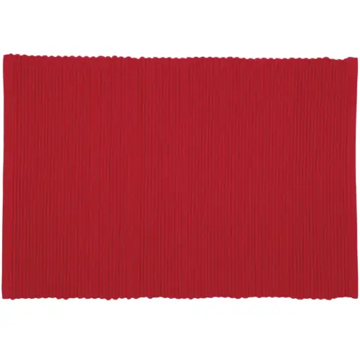 [142467-TT] Spectrum Placemat Chili Red