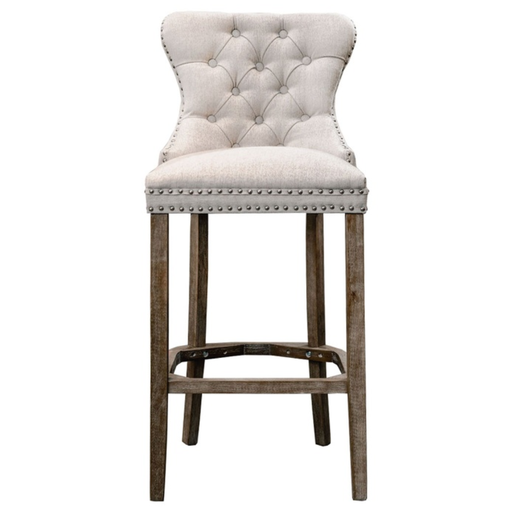 [304747-TT] Monaco Bar Chair Pearl