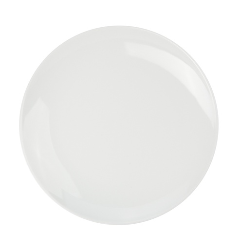[135722-TT] Epoch Coupe Salad Plate Wh