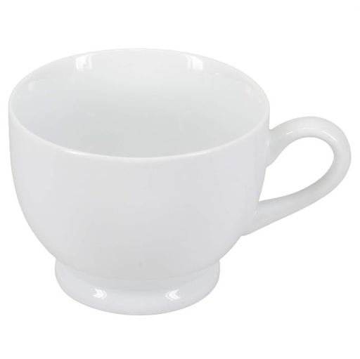 [157717-TT] White Cappuccino Mug 12oz