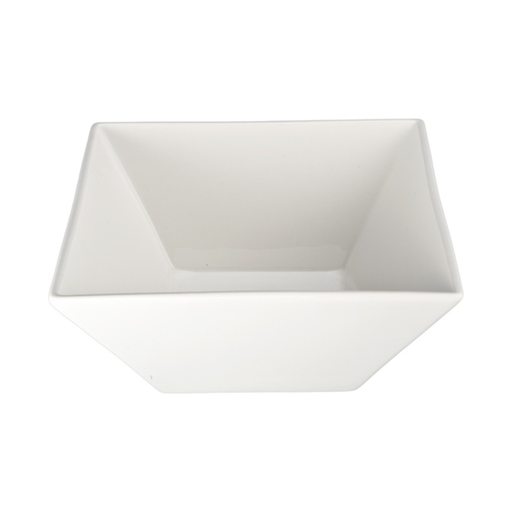 [157713-TT] White Square Bowl 24oz