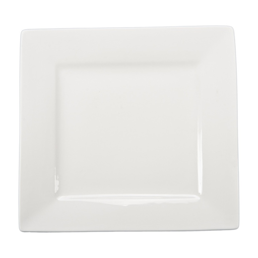[157712-TT] White Square Plate 10in