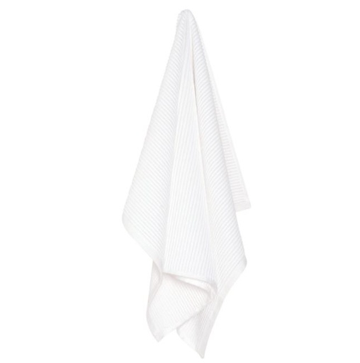 [109859-TT] Ripple Kitchen Towel White