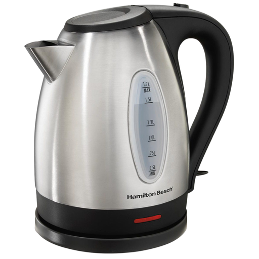 [123703-TT] Hamilton Beach Electric Stainless Steel Kettle 1.7L