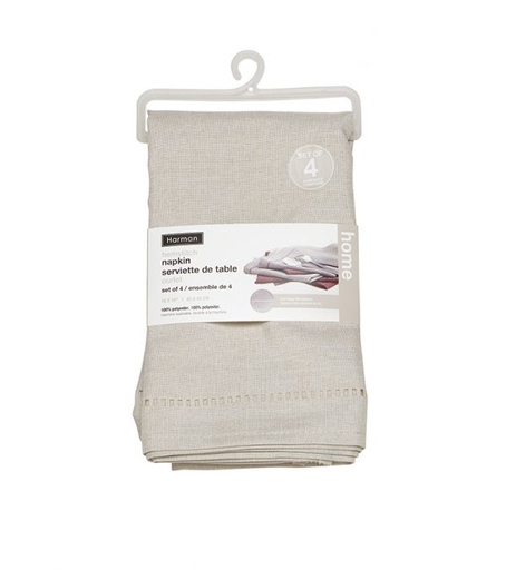 [144692-TT] Hemstitch Napkin Linen